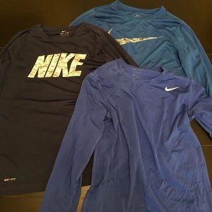 Nike Boys Long Sleeve Shirts XL